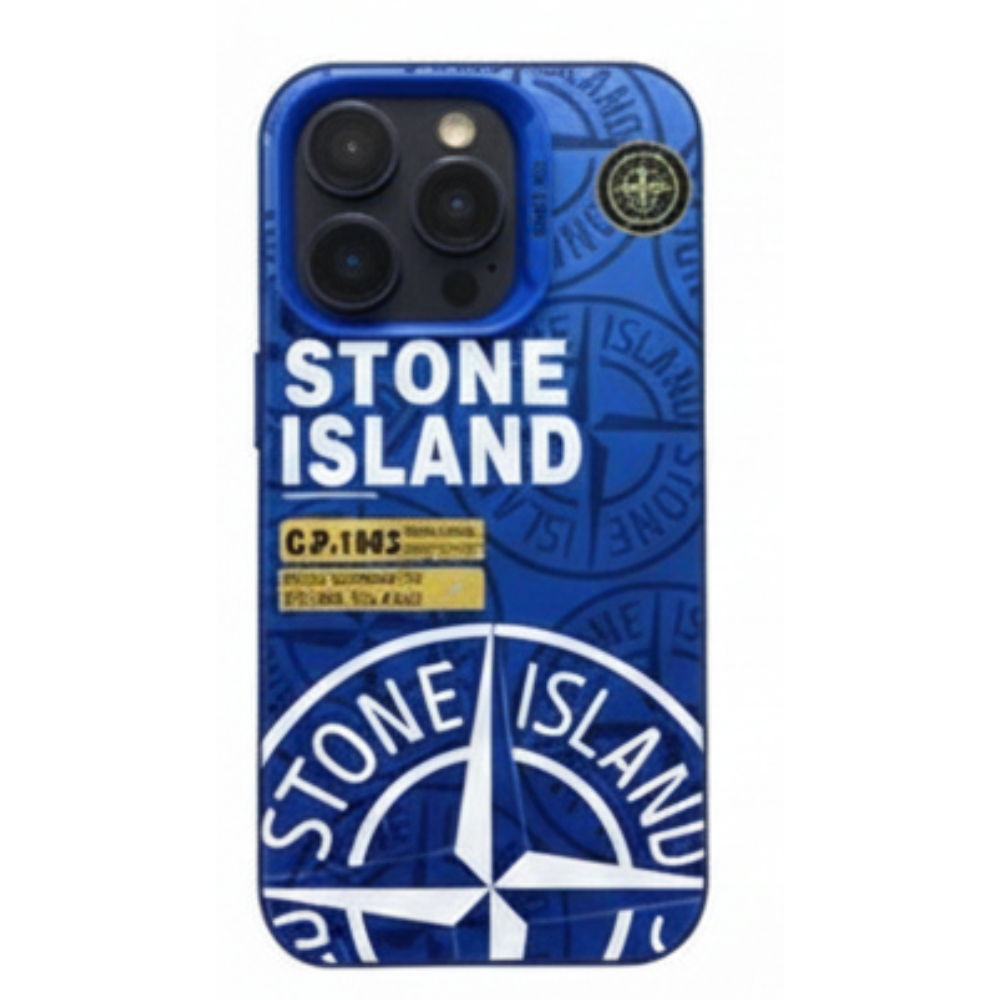 Coque Stone Island Bleu